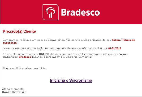 tela do email